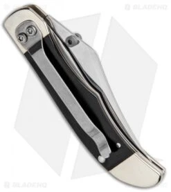 Case Kickstart Mid-Folding Hunter Assisted Knife Black Canvas (101265AC SS) 8 Case Kickstart Mid-Folding Hunter Assisted Knife Black Canvas (101265AC SS) -Knife Sale Shop Case Kickstart Mid Folding Hunter Assisted Black Canvas SS 23138 BHQ 87495 jr side