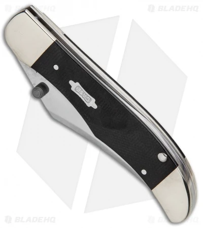 Case Kickstart Mid-Folding Hunter Assisted Knife Black Canvas (101265AC SS) 4 Case Kickstart Mid-Folding Hunter Assisted Knife Black Canvas (101265AC SS) - Image 2