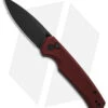 CIVIVI Altus Button Lock Knife Burgundy G-10 (3" Black) C20076-2 -Knife Sale Shop Civivi Altus Button Lock Knife Burgundy G10 2in Black BHQ 139457 td