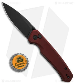 CIVIVI Altus Button Lock Knife Burgundy G-10 (3" Black) C20076-2 -Knife Sale Shop Civivi Altus Button Lock Knife Burgundy G10 2in Black BHQ 139457 td size