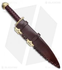 Cold Steel Chieftan's Sax Fixed Blade Knife Sal Wood (13.875 Satin) 88HUK -Knife Sale Shop Cold Steel Chieftans Sax Fixed Blade Knife Sal Wood 13.875 Satin 88HUK BHQ 105910 LS Sheath