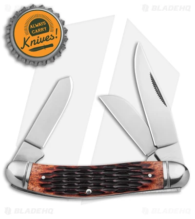 Cold Steel Gentleman's Stockman Slip Joint Knife Jigged Bone (2.5" Satin) 6 Cold Steel Gentleman's Stockman Slip Joint Knife Jigged Bone (2.5" Satin) - Image 4