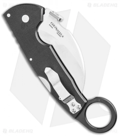 Cold Steel Tiger Claw Karambit Lockback Knife (3.25" Satin CPM-S35VN) 22C 5 Cold Steel Tiger Claw Karambit Lockback Knife (3.25" Satin CPM-S35VN) 22C - Image 3