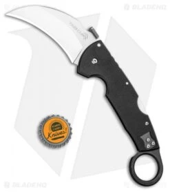 Cold Steel Tiger Claw Karambit Lockback Knife (3.25" Satin CPM-S35VN) 22C 9 Cold Steel Tiger Claw Karambit Lockback Knife (3.25" Satin CPM-S35VN) 22C -Knife Sale Shop Cold Steel Tiger Claw Karambit Lockback Knife Satin CPM S35VN 22C BHQ 105930 kp bottlecap jr