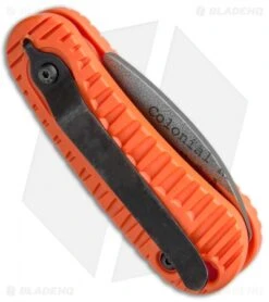 Colonial Ameba Automatic Knife Rescue Orange (1.875" Satin) 210OR 7 Colonial Ameba Automatic Knife Rescue Orange (1.875" Satin) 210OR -Knife Sale Shop Colonial Knife Co. Ameba Rescue Orange 210OR BHQ 51631 jr side