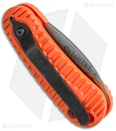 Colonial Ameba Automatic Knife Rescue Orange (1.875" Satin) 210OR 5 Colonial Ameba Automatic Knife Rescue Orange (1.875" Satin) 210OR - Image 3