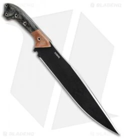 Condor Atrox Knife Fixed Blade Micarta (11" Black) CTK1814-10.8HC -Knife Sale Shop Condor Atrox CTK1814 10.8HC BHQ 80195 jr spine