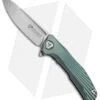 Venom: New Concept Frame Lock Knife Green Ti (3.8" Satin) 2 Venom: New Concept Frame Lock Knife Green Ti (3.8" Satin) -Knife Sale Shop Custom Knife Factory Venom New Concept Ti Green BHQ 52229 jr