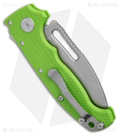 Demko Knives MG AD20S Slicer Shark Lock Knife Neon Green G-10 (3.6" SW M4) -Knife Sale Shop Demko Knives MG AD20S Slicer Shark Lock Neon Green G 10 SW BHQ 179620 jr side