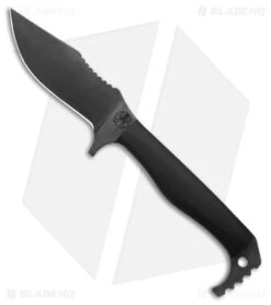 Drifter Blades Pathfinder Fixed Blade Knife Black G-10 (4.75" Black)