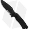 Fox Knives Felin Fixed Blade Knife Black G-10 (4.12" Black Serr) FX-517 S -Knife Sale Shop Fox Knives Felin Black G10 Black Serr BHQ 87354 er