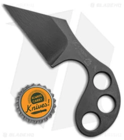 Fred Perrin Confusion Fixed Blade Knife Black G-10 (2.7" Black) -Knife Sale Shop Fred Perrin Confusion G 10 Black BHQ 138309 jr bottlecap