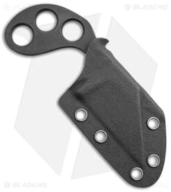 Fred Perrin Confusion Fixed Blade Knife Black G-10 (2.7" Black) -Knife Sale Shop Fred Perrin Confusion G 10 Black BHQ 138309 jr sheath