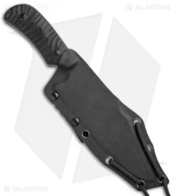 Fred Perrin Le Bowie Fixed Blade Knife Black G-10 (6.2" Black Stonewash) 8 Fred Perrin Le Bowie Fixed Blade Knife Black G-10 (6.2" Black Stonewash) -Knife Sale Shop Fred Perrin Le Bowie Black G 10 Black SW BHQ 86740 jr sheath