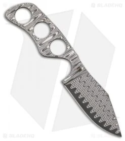 Fred Perrin Le Bowie Fixed Blade Knife Damascus (2.75" Damascus) FRDBD