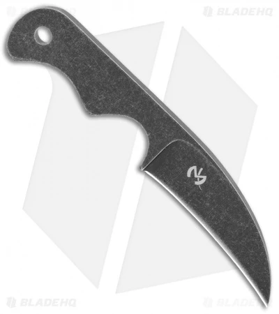 Fred Perrin Le Peeler Fixed Blade Neck Knife (2.5" Black Stonewash) 4 Fred Perrin Le Peeler Fixed Blade Neck Knife (2.5" Black Stonewash) - Image 2