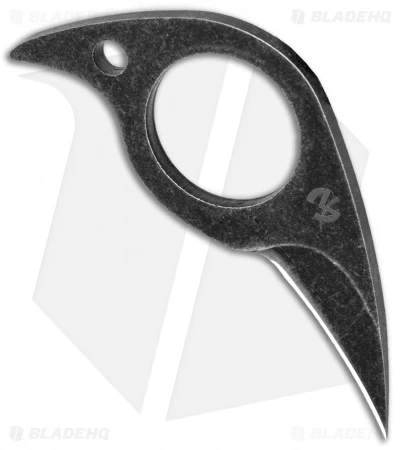 Fred Perrin Mini-Pic Fixed Blade Neck Knife Black (1.12" Black) 4 Fred Perrin Mini-Pic Fixed Blade Neck Knife Black (1.12" Black) - Image 2