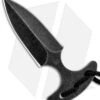 Fred Perrin Push-Dagger Medium Fixed Blade Black (2.5" Black Stonewash) -Knife Sale Shop Fred Perrin Push Dagger Medium Black Black SW FRD1802 BHQ 86741 jr