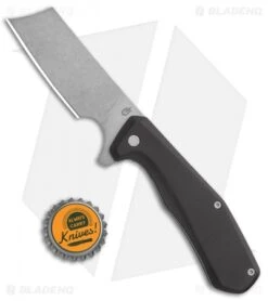 Gerber Asada Flipper Knife Onyx Aluminum (3" Stonewash) 30-001807 -Knife Sale Shop Gerber Asada Onyx Aluminum SW 30 001807 BHQ 105524 jr bottlecap