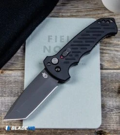 Gerber Auto 06 Tanto Automatic Knife Black Aluminum (3.7" Black) -Knife Sale Shop Gerber Auto 06 Tanto Automatic Knife Black Aluminum Black BHQ 51696 kp pocket dump web