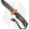 Gerber Bear Grylls Fixed Blade Knife Gray/Orange GFN (4.75" Gray Serr) 30-000384