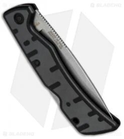 Gerber Commuter Lockback Knife Black/Gray GFN (3.1" Stonewash) 31-003136N 7 Gerber Commuter Lockback Knife Black/Gray GFN (3.1" Stonewash) 31-003136N -Knife Sale Shop Gerber Commuter LB Black Gray GFN 31 003136N BHQ 48940 jr side
