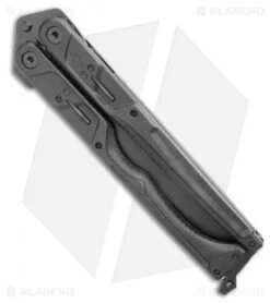 Gerber Doubledown QuadLock Folding Machete Knife Black (6.8" Black) 10 Gerber Doubledown QuadLock Folding Machete Knife Black (6.8" Black) -Knife Sale Shop Gerber Doubledown QuadLock Knife Black 6.75 Black 30 001530N BHQ 105512 LS Side