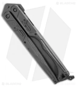 Gerber Doubledown QuadLock Folding Machete Knife Black (6.8" Black) 9 Gerber Doubledown QuadLock Folding Machete Knife Black (6.8" Black) -Knife Sale Shop Gerber Doubledown QuadLock Knife Black 6.75 Black 30 001530N BHQ 105512 LS Spine