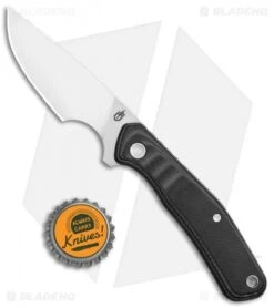 Gerber Downwind Caper Fixed Blade Knife Black (3.5" Satin) 9 Gerber Downwind Caper Fixed Blade Knife Black (3.5" Satin) -Knife Sale Shop Gerber Downwind Caper Black Satin BHQ 120845 jr bottlecap