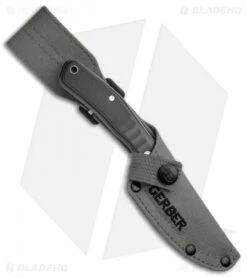 Gerber Downwind Caper Fixed Blade Knife Black (3.5" Satin) 8 Gerber Downwind Caper Fixed Blade Knife Black (3.5" Satin) -Knife Sale Shop Gerber Downwind Caper Black Satin BHQ 120845 jr sheath