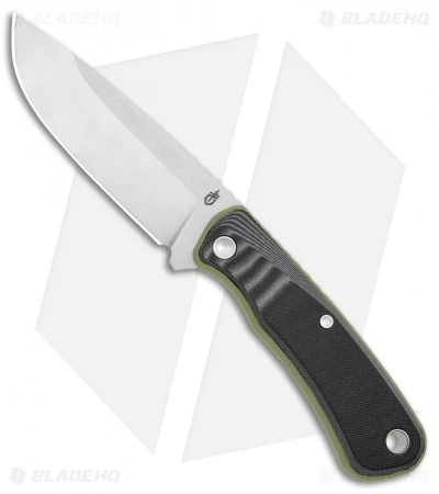 Gerber Downwind Drop Point Fixed Blade Flat Sage Green (4.3" Satin) 30-001818 3 Gerber Downwind Drop Point Fixed Blade Flat Sage Green (4.3" Satin) 30-001818
