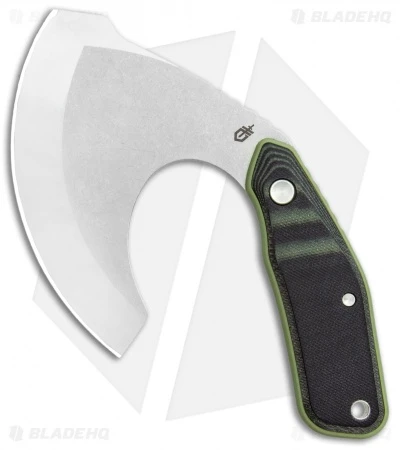 Gerber Downwind Ulu Fixed Blade Knife Flat Sage Green G-10 (3.5" SS) 30-001824 3 Gerber Downwind Ulu Fixed Blade Knife Flat Sage Green G-10 (3.5" SS) 30-001824