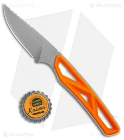 Gerber EXO-MOD Caper Fixed Blade Knife Orange (Stonewash) 30-001798 9 Gerber EXO-MOD Caper Fixed Blade Knife Orange (Stonewash) 30-001798 -Knife Sale Shop Gerber EXO MOD Caper Orange SW 30 001798 BHQ 105518 jr bottlecap