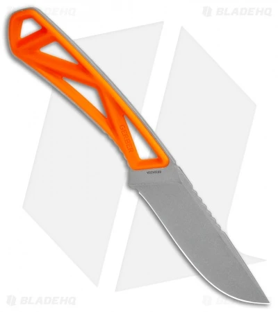 Gerber EXO-MOD Drop Point Fixed Blade Knife Orange (Stonewash) 30-001796 3 Gerber EXO-MOD Drop Point Fixed Blade Knife Orange (Stonewash) 30-001796 - Image 2