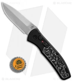 Gerber Empower Automatic Knife Black/White Armor Grip (3.25" SW) 30-001323N 9 Gerber Empower Automatic Knife Black/White Armor Grip (3.25" SW) 30-001323N -Knife Sale Shop Gerber Empower Black White Armor Grip SW BHQ 81303 er bottlecap