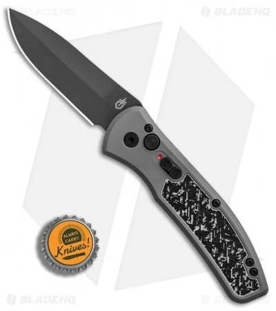 Gerber Empower Automatic Knife Gray/Black Armor Grip (3.25" Black) 30-001325N 6 Gerber Empower Automatic Knife Gray/Black Armor Grip (3.25" Black) 30-001325N - Image 4