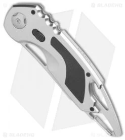 Gerber F.A.S.T. 3.0 Assisted Opening Knife Gray/Black Al (2.8" Satin Serr) 8 Gerber F.A.S.T. 3.0 Assisted Opening Knife Gray/Black Al (2.8" Satin Serr) -Knife Sale Shop Gerber FAST 3 gray black al satin serr BHQ 48645 er spine