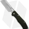 Gerber FlatIron Cleaver Frame Lock Knife Dark Gray Aluminum (3.5" Stonewash) -Knife Sale Shop Gerber FlatIron Cleaver FL Black Aluminum SW 30 001494 BHQ 81134 jr