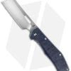 Gerber Flatiron Cleaver Frame Lock Knife Blue Micarta (3.6" Satin)