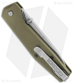 Gerber Fuse Liner Lock Knife Flat Sage Green GFN (3.4" SW) 30-001875 8 Gerber Fuse Liner Lock Knife Flat Sage Green GFN (3.4" SW) 30-001875 -Knife Sale Shop Gerber Fuse LL Flat Sage Green GFN SW BHQ 120834 jr side