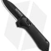 Gerber Highbrow Compact A/O Spring Assisted Knife Black (2.8" Onyx Serr) -Knife Sale Shop Gerber Highbrow Compact A O SA Black Onyx Serr 30 001525N BHQ 94155 jr