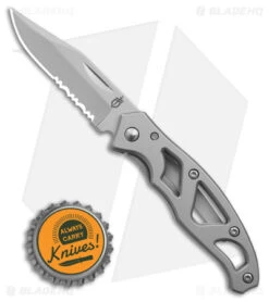 Gerber Mini Paraframe Frame Lock Knife Gray Stainless Steel (2.25" Satin) G48484 9 Gerber Mini Paraframe Frame Lock Knife Gray Stainless Steel (2.25" Satin) G48484 -Knife Sale Shop Gerber Mini Paraframe FLK Gray Stainless Steel 2in Satin BHQ 53970 td size