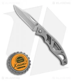 Gerber Mini Paraframe Frame Lock Knife Gray Stainless Steel (2.25" Bead Blast) 9 Gerber Mini Paraframe Frame Lock Knife Gray Stainless Steel (2.25" Bead Blast) -Knife Sale Shop Gerber Mini Paraframe Gray Stainless Steel BB BHQ 53971 er bottlecap