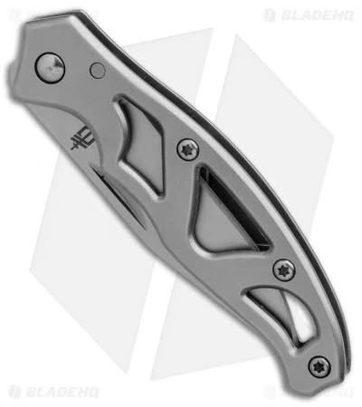 Gerber Mini Paraframe Frame Lock Knife Gray Stainless Steel (2.25" Bead Blast) 5 Gerber Mini Paraframe Frame Lock Knife Gray Stainless Steel (2.25" Bead Blast) - Image 3