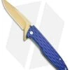 Gerber One-Flip Liner Lock Knife Blue Aluminum (3.2" Gold) 30-001354 1 Gerber One-Flip Liner Lock Knife Blue Aluminum (3.2" Gold) 30-001354 -Knife Sale Shop Gerber One Flip LL Blue Alum Gold 30 001354 BHQ 67405 jr 2