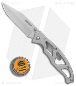 Gerber Paraframe I Frame Lock Knife (3" Bead Blast) 08444 -Knife Sale Shop Gerber Paraframe I bb BHQ 16538 er bottlecap