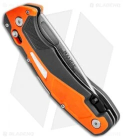 Gerber Randy Newberg DTS Pivot Lock Knife Gray/Orange Rubber (3.8" SW) -Knife Sale Shop Gerber Randy Newberg DTS Gray Orange Rubber 30 001761 BHQ 105530 jr side