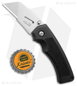 Gerber SuperKnife SK Edge Liner Lock Knife Black Rubber (2.25" Satin) G668 9 Gerber SuperKnife SK Edge Liner Lock Knife Black Rubber (2.25" Satin) G668 -Knife Sale Shop Gerber SuperKnife SK Edge LL Black Rubber Satin BHQ 53983 jr bottlecap
