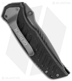 Gerber Swagger Assisted Opening Knife (3" Gray Serr) -Knife Sale Shop Gerber Swagger A O Gray Serr BHQ 105196 jr side