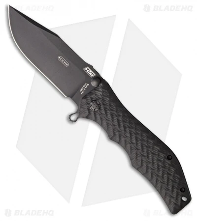 HTM Darrel Ralph Gun Hammer Bowie Spring Assisted Knife Black (3.5" Black) 3 HTM Darrel Ralph Gun Hammer Bowie Spring Assisted Knife Black (3.5" Black)